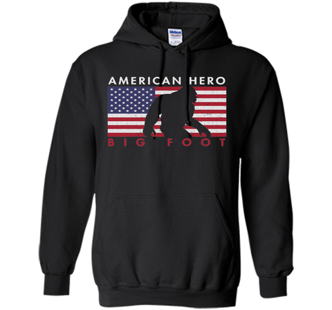 Distressed Style 4th of July American Sasquatch Tshirt