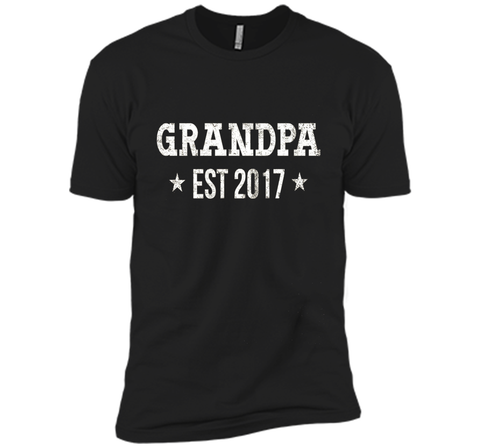 New First Time Grandpa Shirt Funny Dad Fathers Day Gift