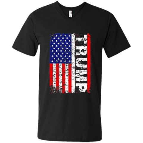 Trump USA Flag T- Shirt 2016