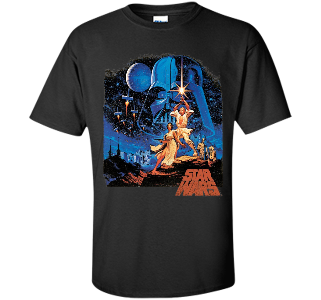 Star Wars Classic Scene Graphic T-Shirt