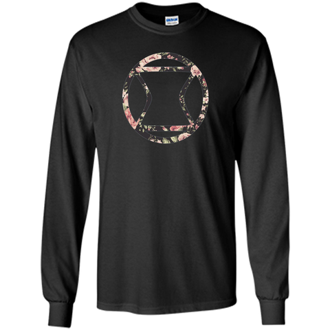 Black Widow Floral Graphic T-Shirt
