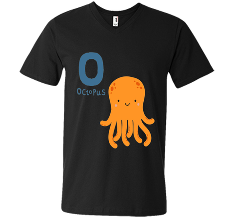 Alphabet Animals Octopus T-Shirt