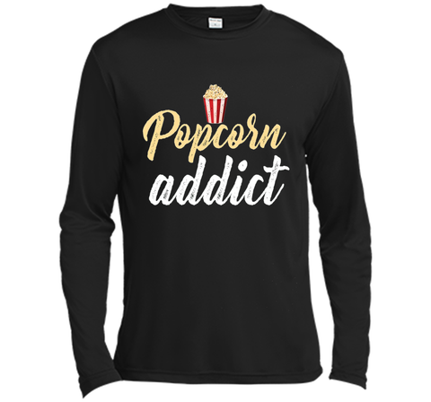 Popcorn Addict Foodie Cravings T-Shirt