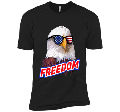 Retro Vintage 4th of July T-shirt, Bald Eagle Sunglasses