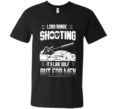 Long range shooting it's like golf but for men