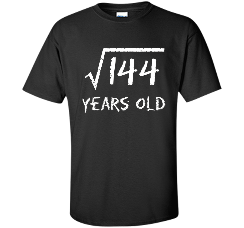 Square Root of 144: 12th Birthday 12 Years Old T-Shirt