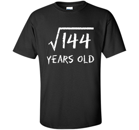 Square Root of 144: 12th Birthday 12 Years Old T-Shirt