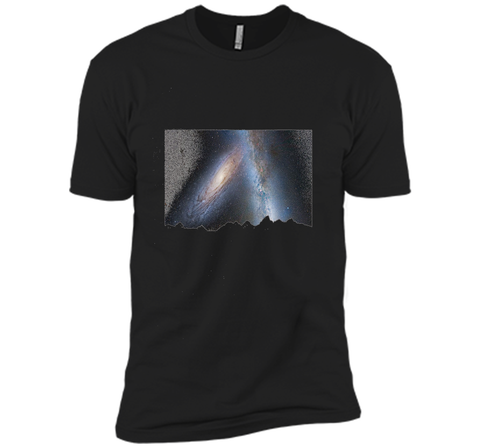Milky Way T-Shirt Stars Andromeda Country Night Sky