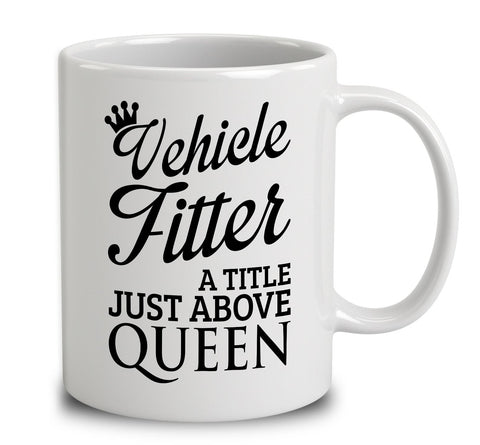 Vehicle Fitter A Title Just Above Queen