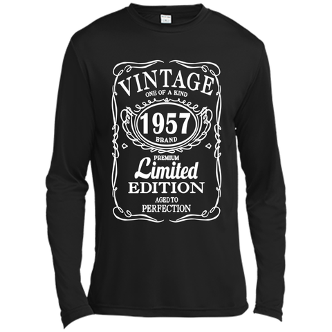 Vintage Born in 1957 60 Years Old Birthday Tshirt