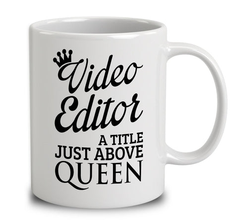 Video Editor A Title Just Above Queen