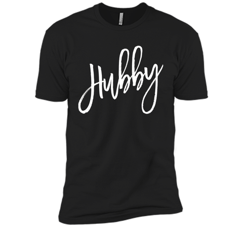 Mens Elegant Bachelor Party Shirt Hubby Black