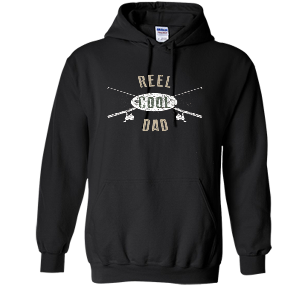 Mens Reel Cool Dad Shirt, Cute Fishing Father's Day Gift
