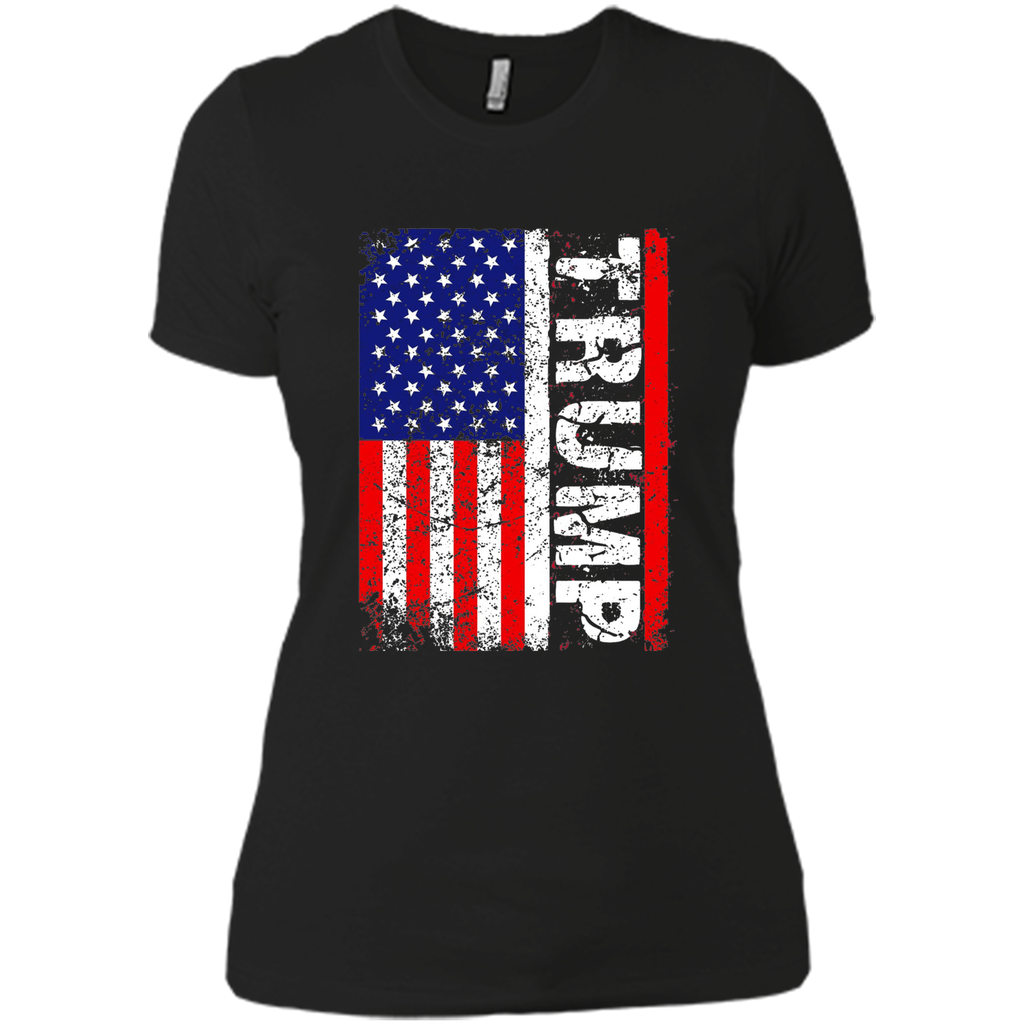 Trump USA Flag T- Shirt 2016