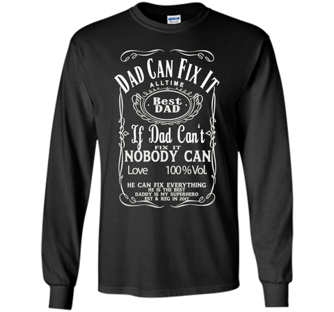 I Love my Dad BEST DAD DADDY CAN FIX IT - Superhero T-Shirt
