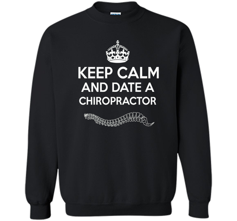 Chiropractor T-shirt - Keep calm and date a Chiropractor