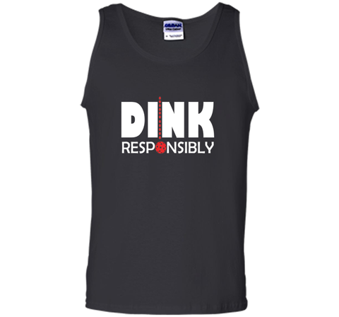 Dink Responsibly Pickleball T-Shirt