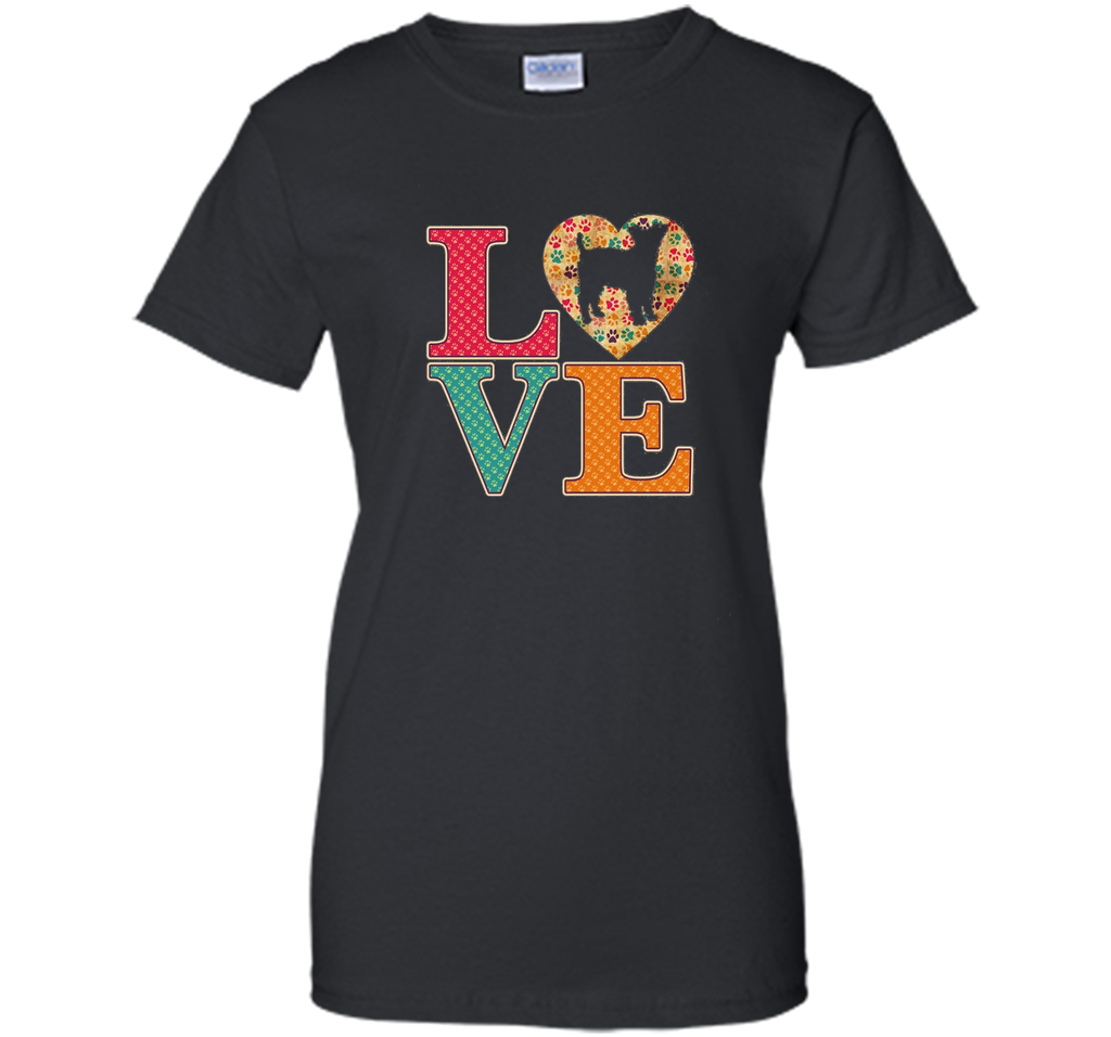 Love Yorkiepoo Shirt for Yorkiepoo Dog Lovers