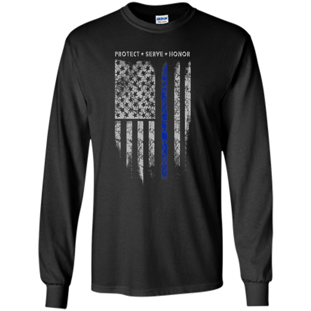thin blue line shirt - police officer
