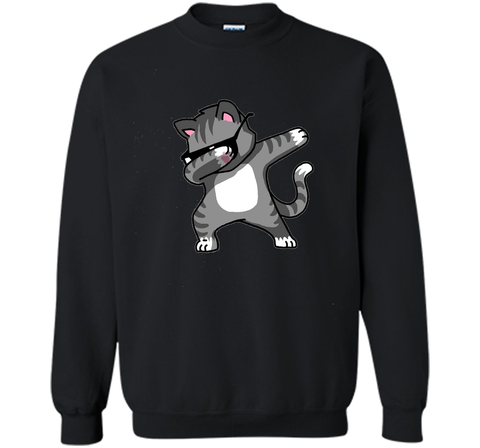 Dabbing Cat Funny Shirt Dab Hip Hop Dabbing Kitten