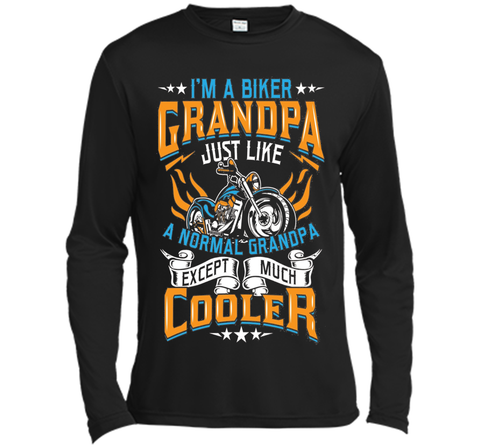 Men's Biker Grandpa Normal Except Much Cooler - Motorcyle T-Shirt
