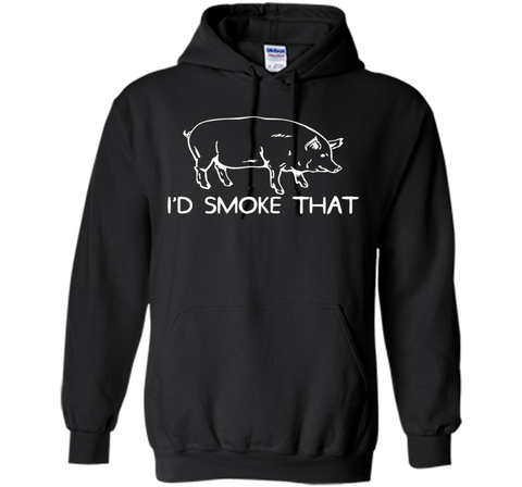 I'd Smoke That Pig BBQ T-Shirt
