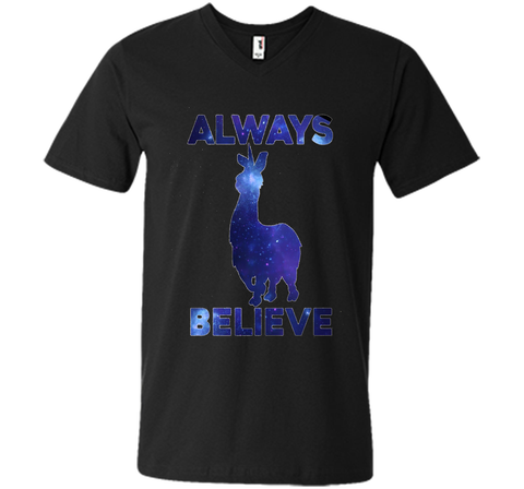 Always Believe Llamacorn Shirt - Graphic Galaxy T-Shirt