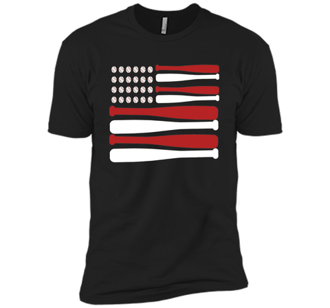 Baseball Flag US 4th July TShirt