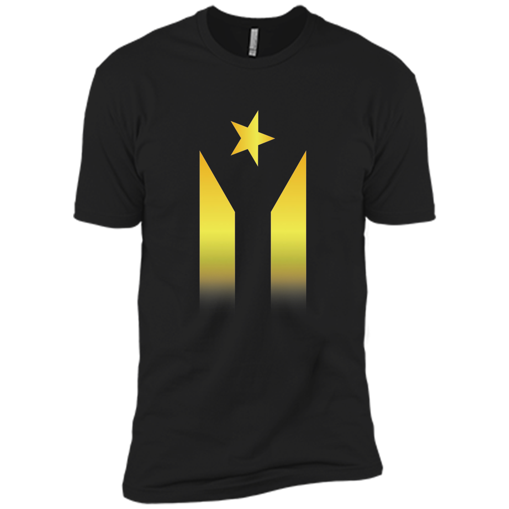 puerto rico teamrubio gold flag t-shirt