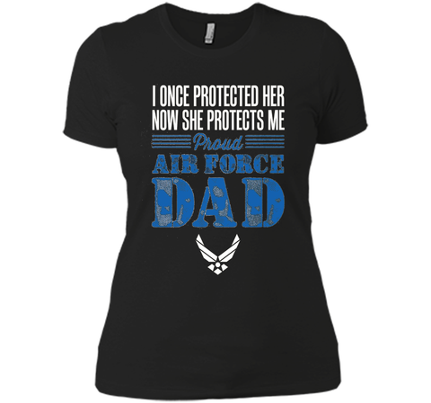 Proud Air Force Dad Daughter Soldier Navy Military T Shirt