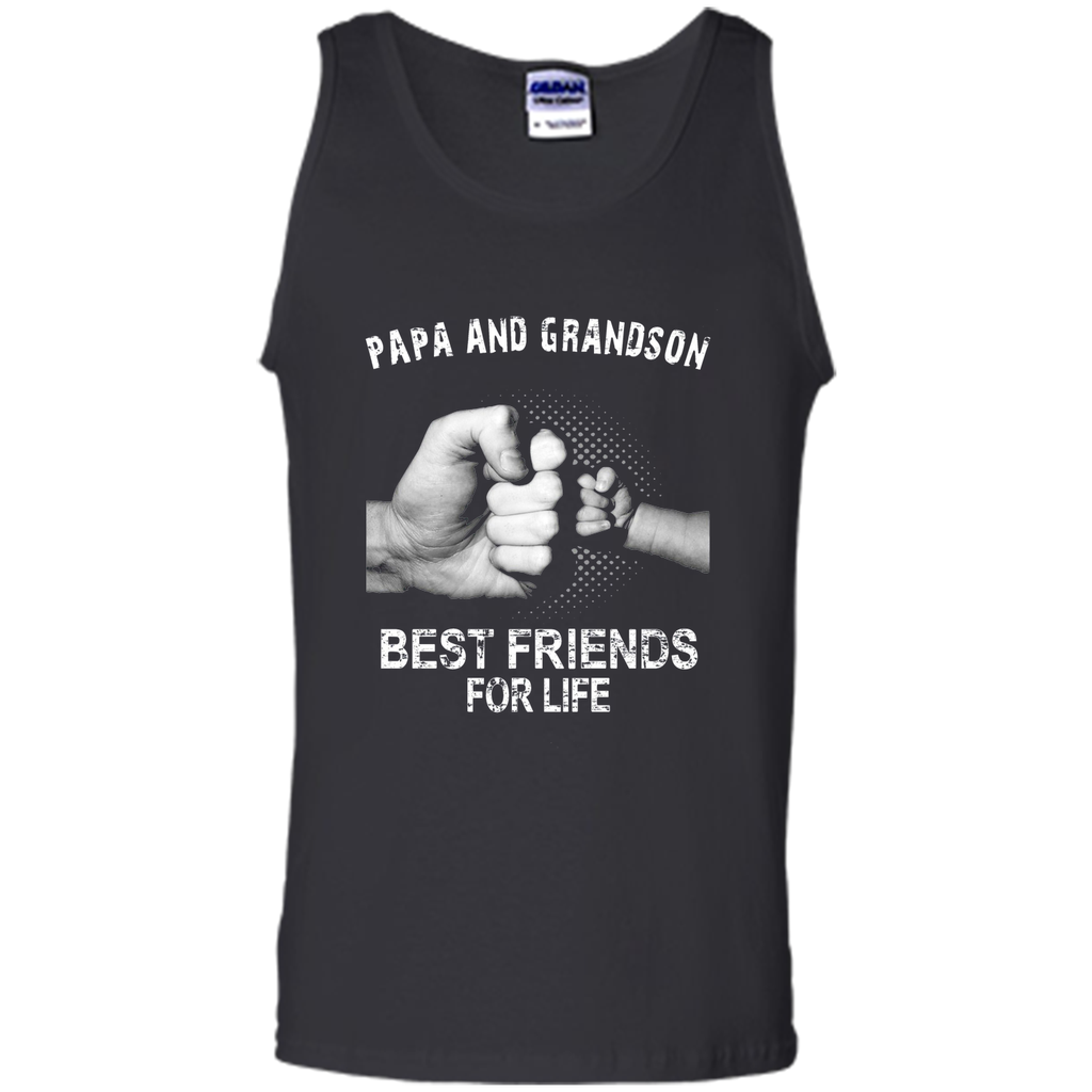 Mens Papa and Grandson Best Friends For Life Shirt