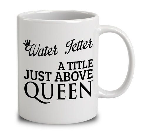 Water Jetter A Title Just Above Queen