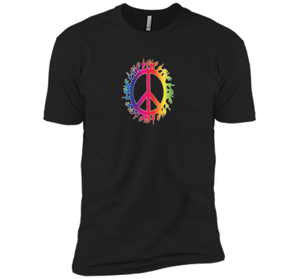 Peace Equality Anti War World Peace Humans Holding Hands T cool shirt