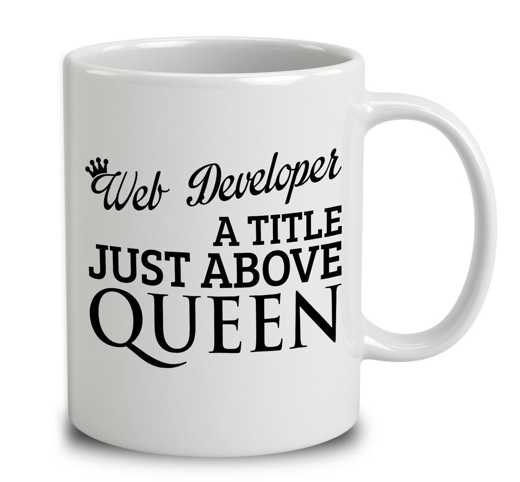 Web Developer A Title Just Above Queen