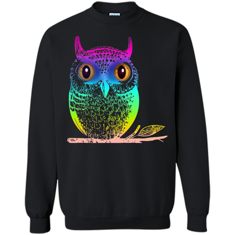 Sexy Big Colorful Owl 2017 T Shirt