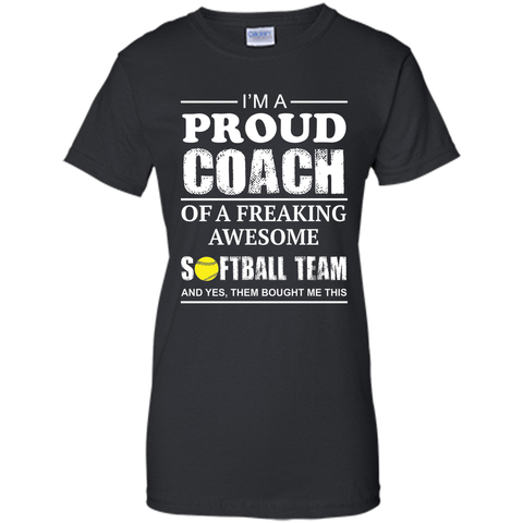 Proud Softball Coach Shirt - Gift for Softball Coach