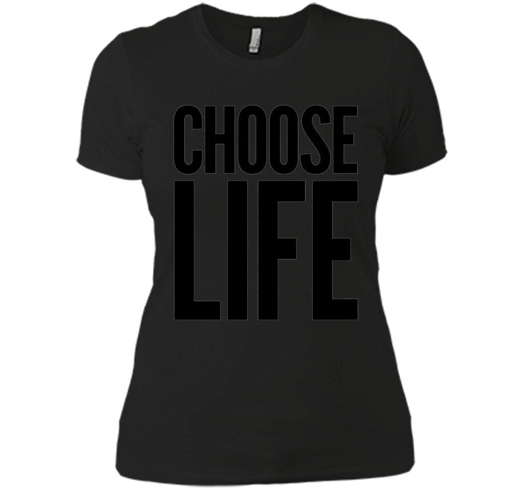 Choose Life Vintage Retro 80s Funny T-Shirt
