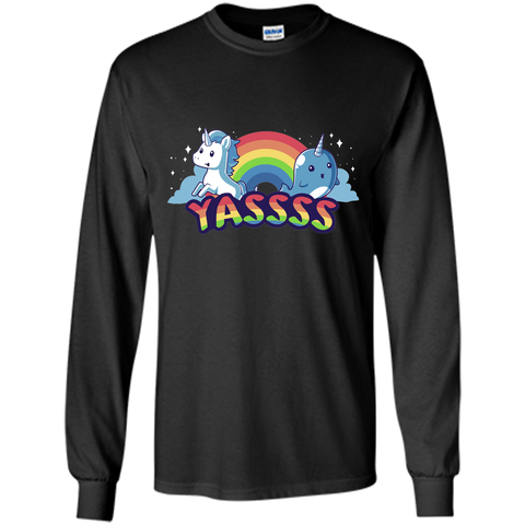 say yasssss-lovely unicorn t shirt