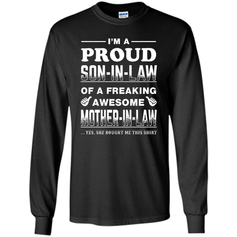 I'm A Proud Son In Law Of A Awesome Mother In Law T-Shirt