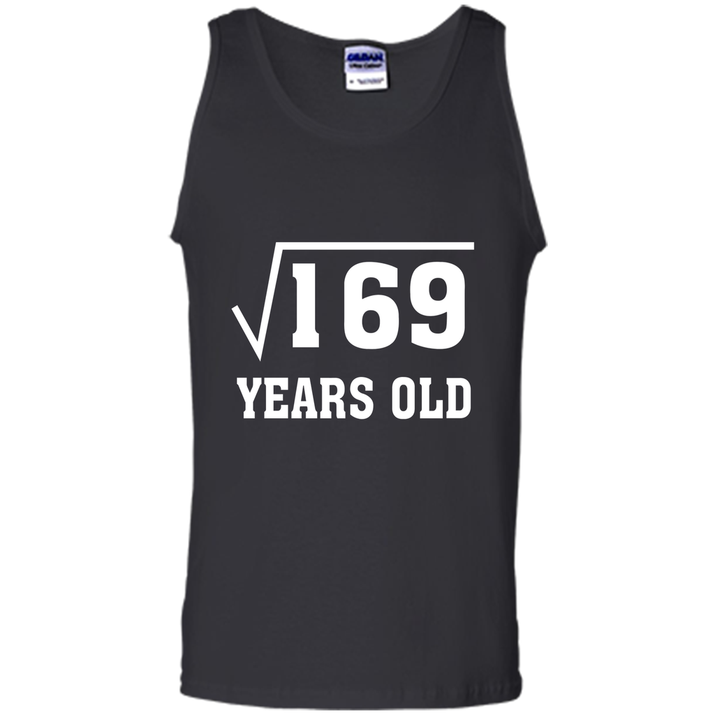 Square Root Of 169 Funny 13 Years Old T-Shirt 13th Birthday
