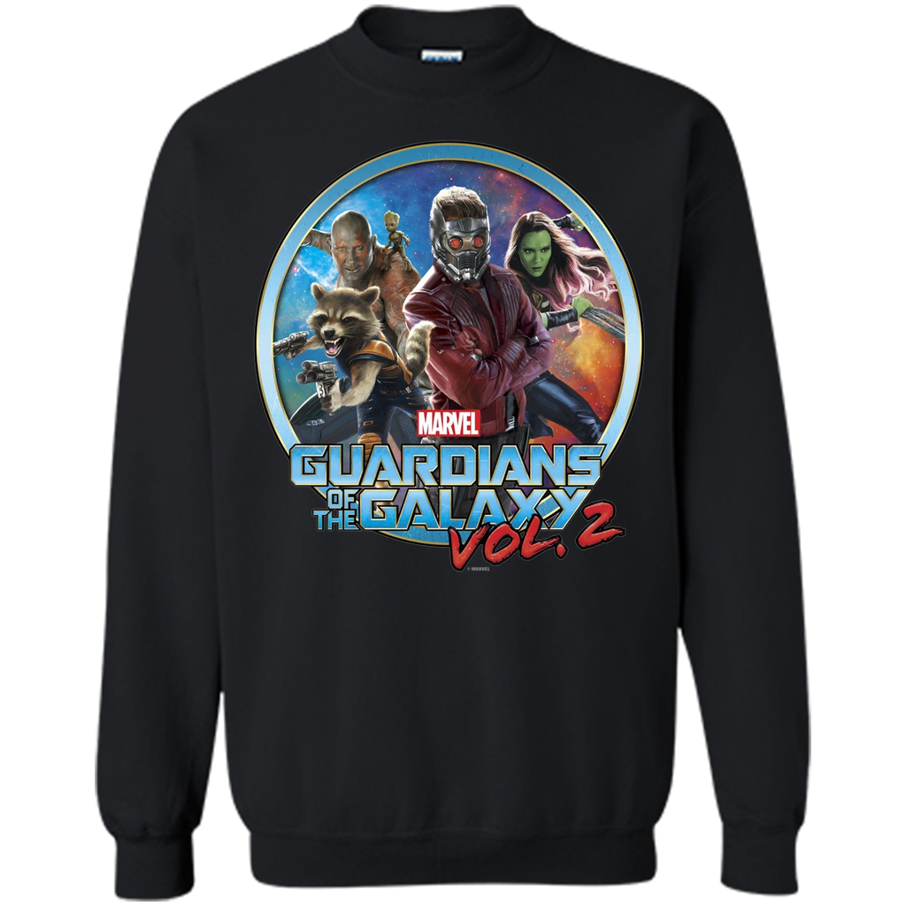 marvel guardians of galaxy 2 team circle graphic t shirt
