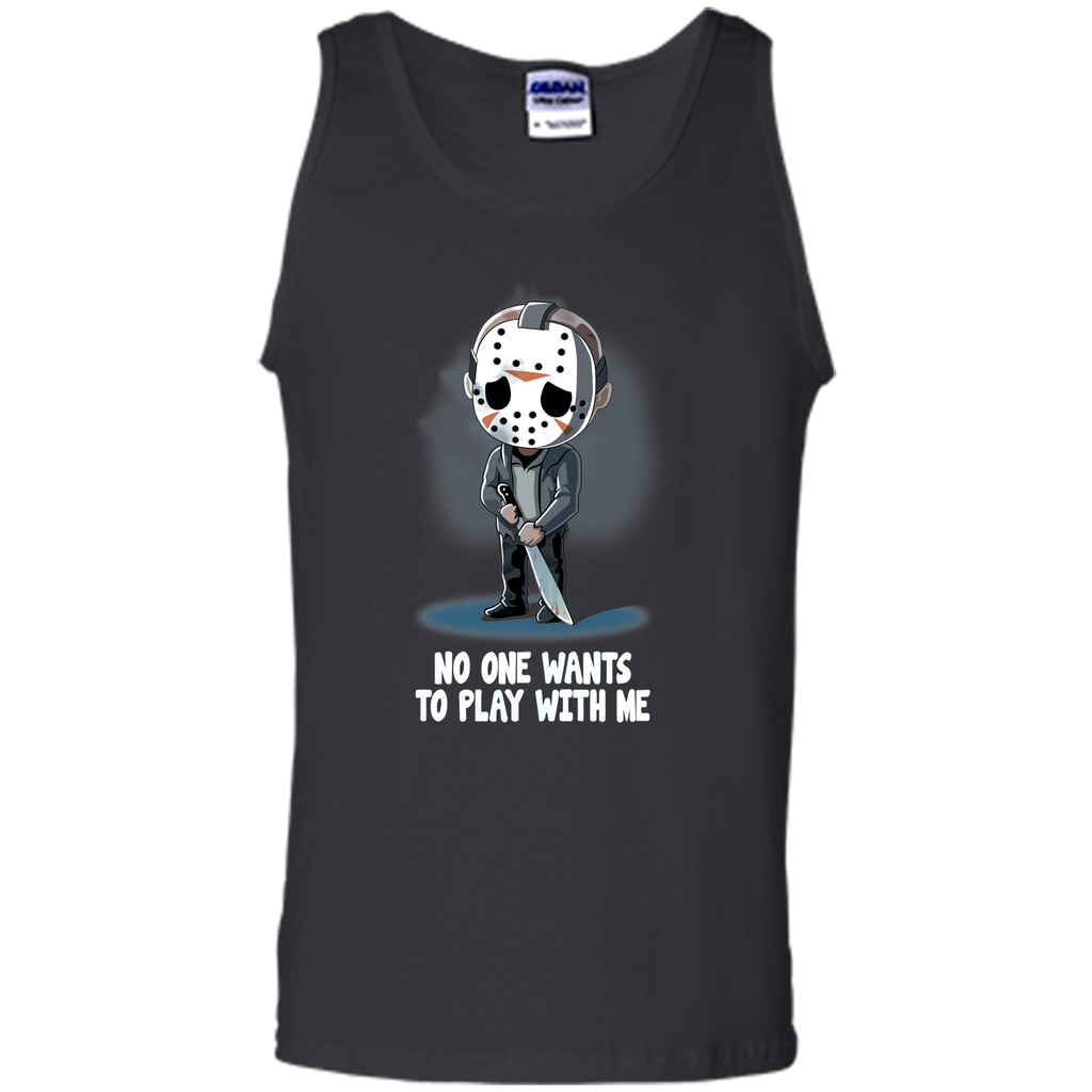 No one wants to play witn me halloween Tank Top