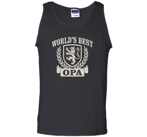 Men's Vintage Crest World's Best Opa T-Shirt
