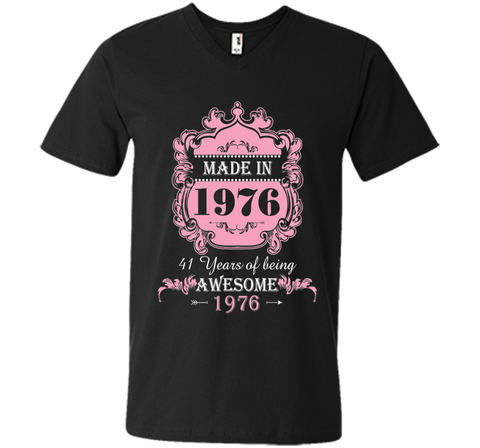 Made In 1976 T Shirt- 41 Years Old Shirt 41th Birthday Gift