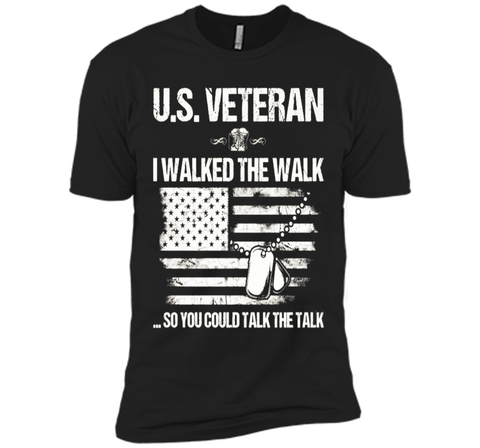 I Walked The Walk - U.s. Veteran T Shirt