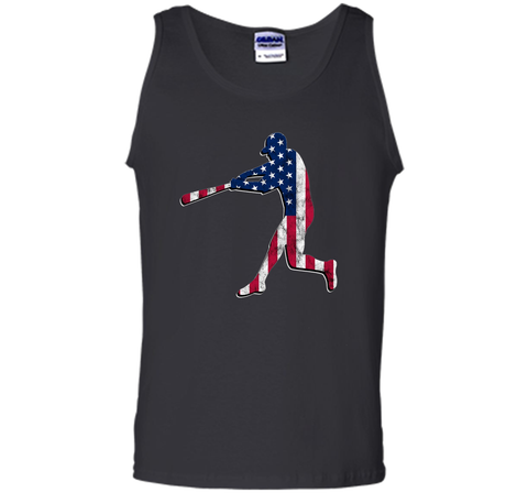 Cool Baseball Flag Shirt USA 4th of July for Men Boys Women