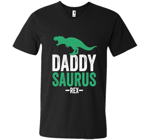 Mens Daddysaurus Rex - Funny Father's Day T-Shirt