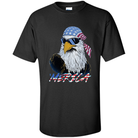 USA PRIDE MERICA MULLET EAGLE T-SHIRT  4th of july shirt