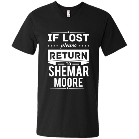 shemar moore - if lost please return to shemar moore T-Shirt