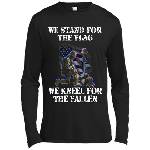We Stand For The Flag We Kneel For The Fallen T-Shirt